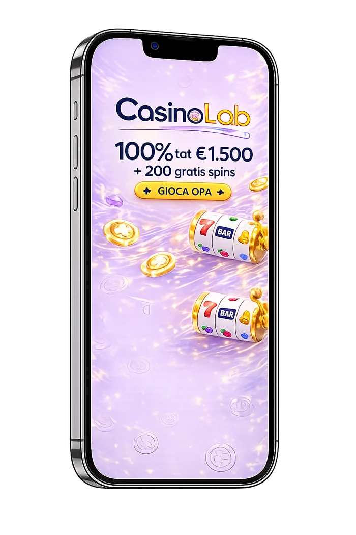 CasinoLab op een smartphone